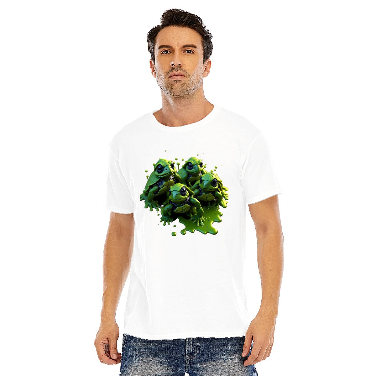 Turtles - Unisex O-neck Short Sleeve T-shirt | 180GSM Cotton (DTF)