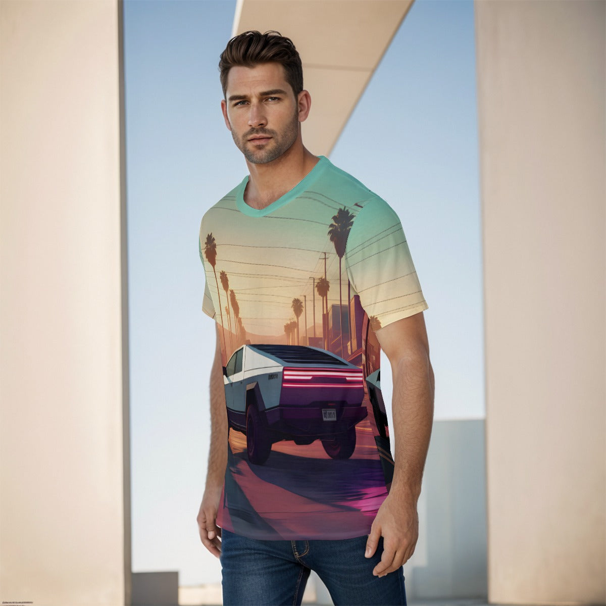 All-Over Print Men's O-Neck T-Shirt
