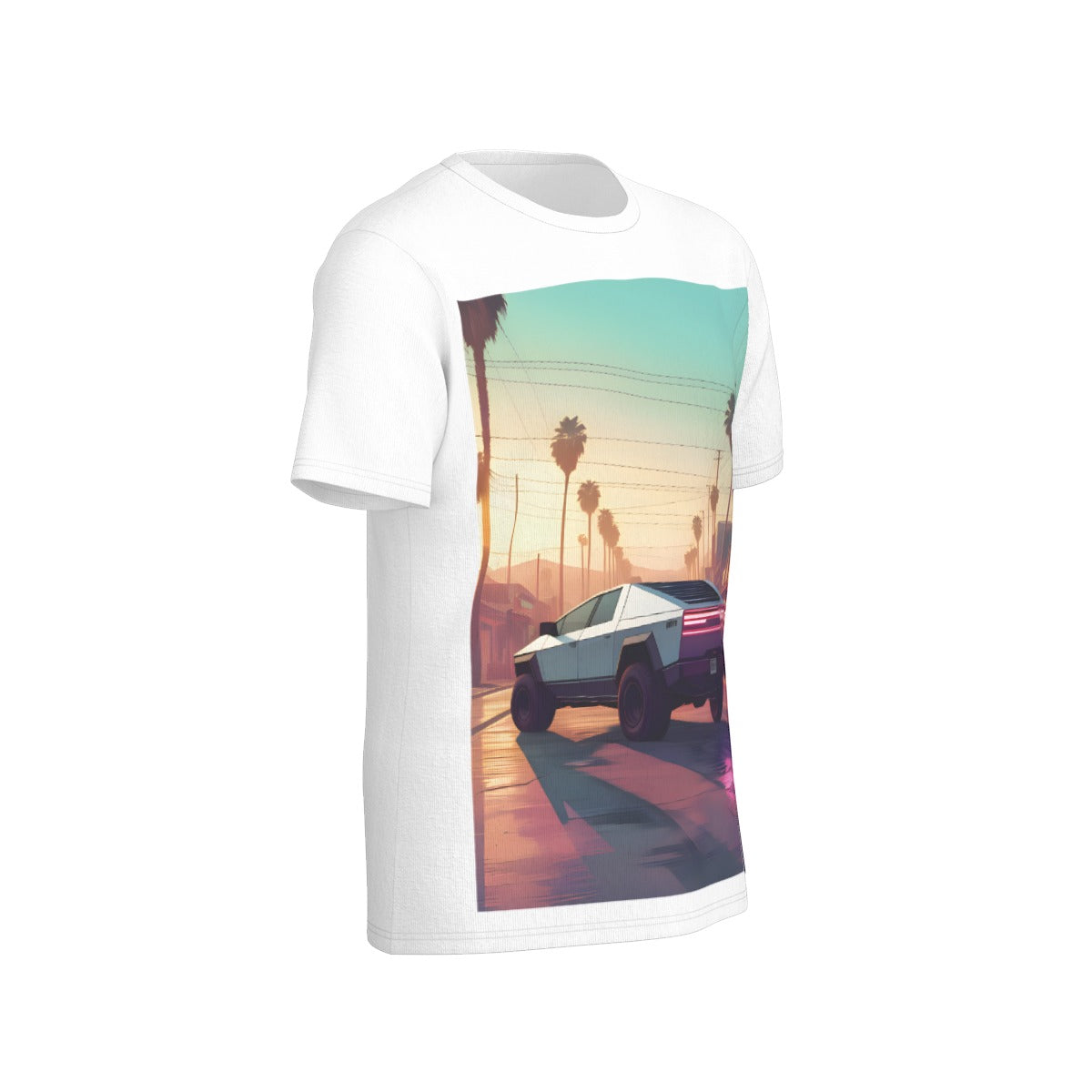 All-Over Print Men's O-Neck T-Shirt | 190GSM Cotton