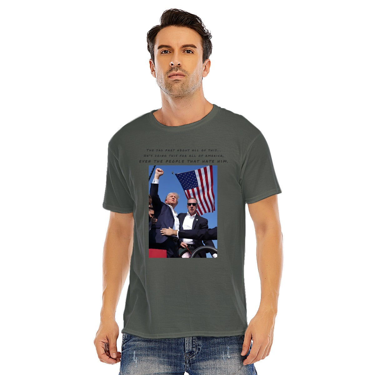 Unisex O-neck Short Sleeve T-shirt | 180GSM Cotton (DTF)