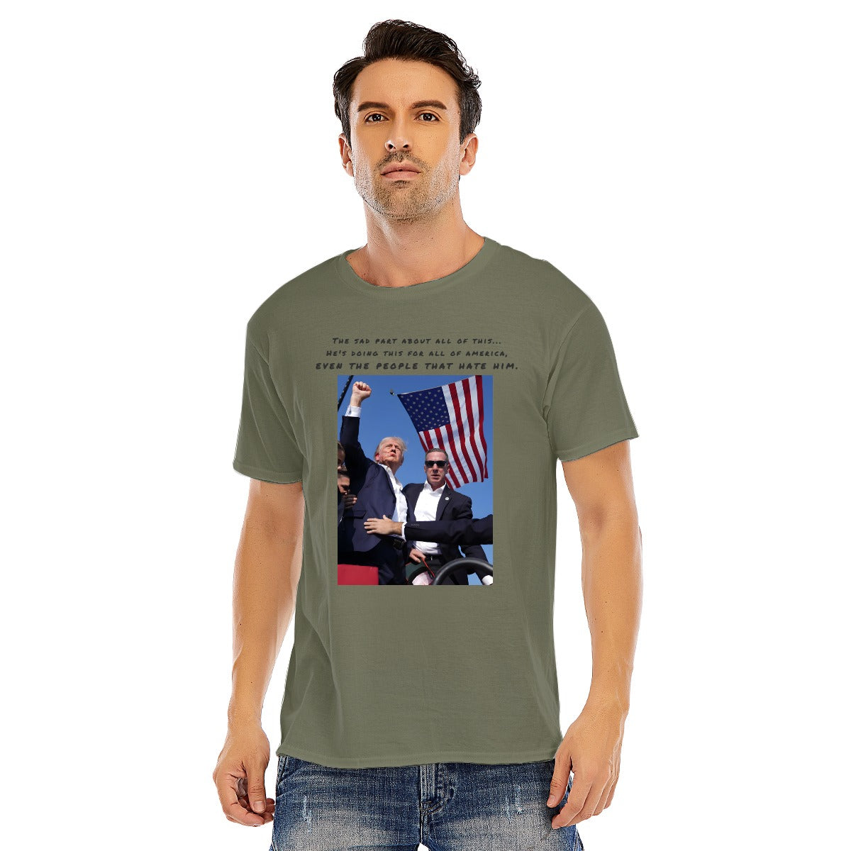 Unisex O-neck Short Sleeve T-shirt | 180GSM Cotton (DTF)