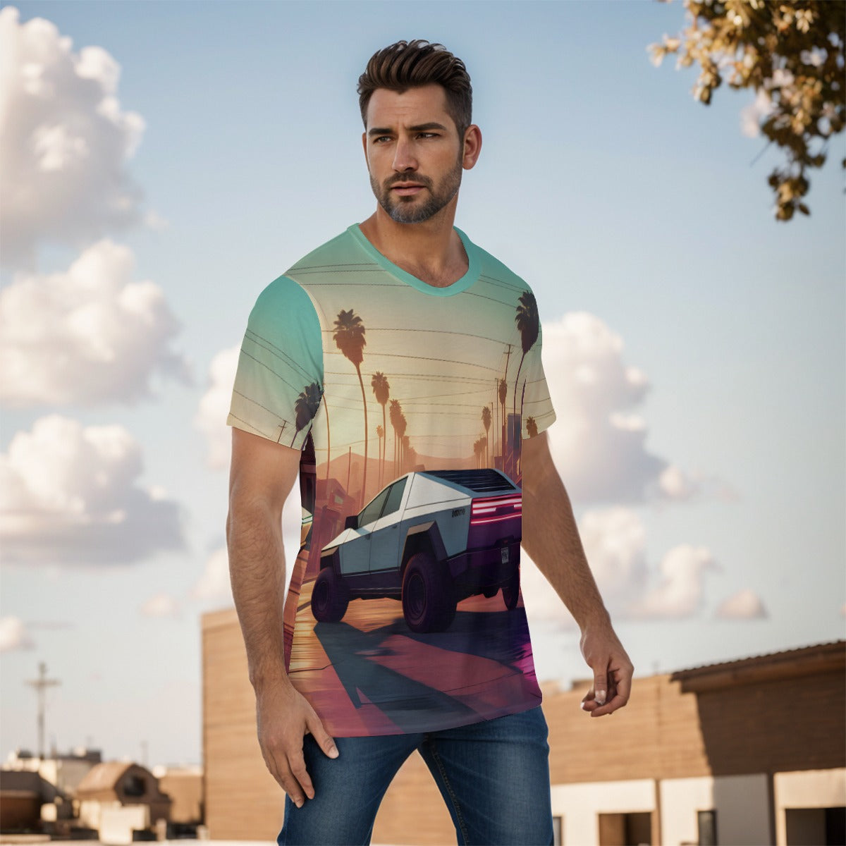 All-Over Print Men's O-Neck T-Shirt