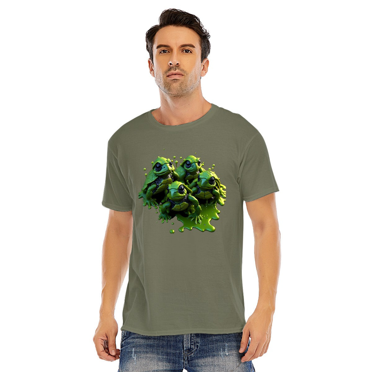 Turtles - Unisex O-neck Short Sleeve T-shirt | 180GSM Cotton (DTF)