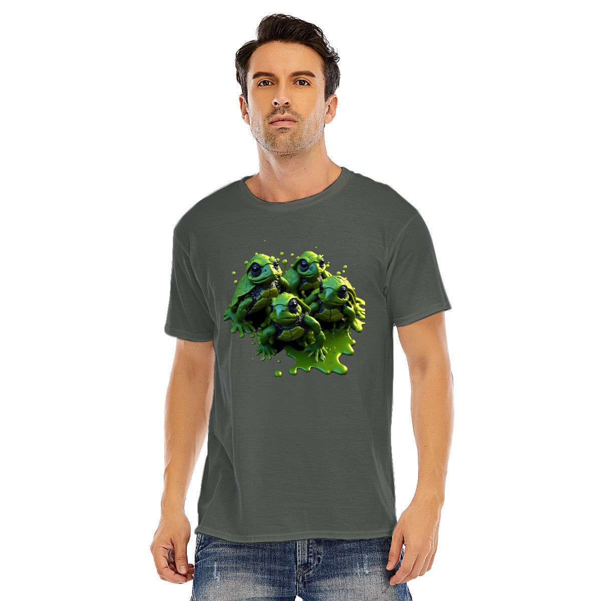 Turtles - Unisex O-neck Short Sleeve T-shirt | 180GSM Cotton (DTF)