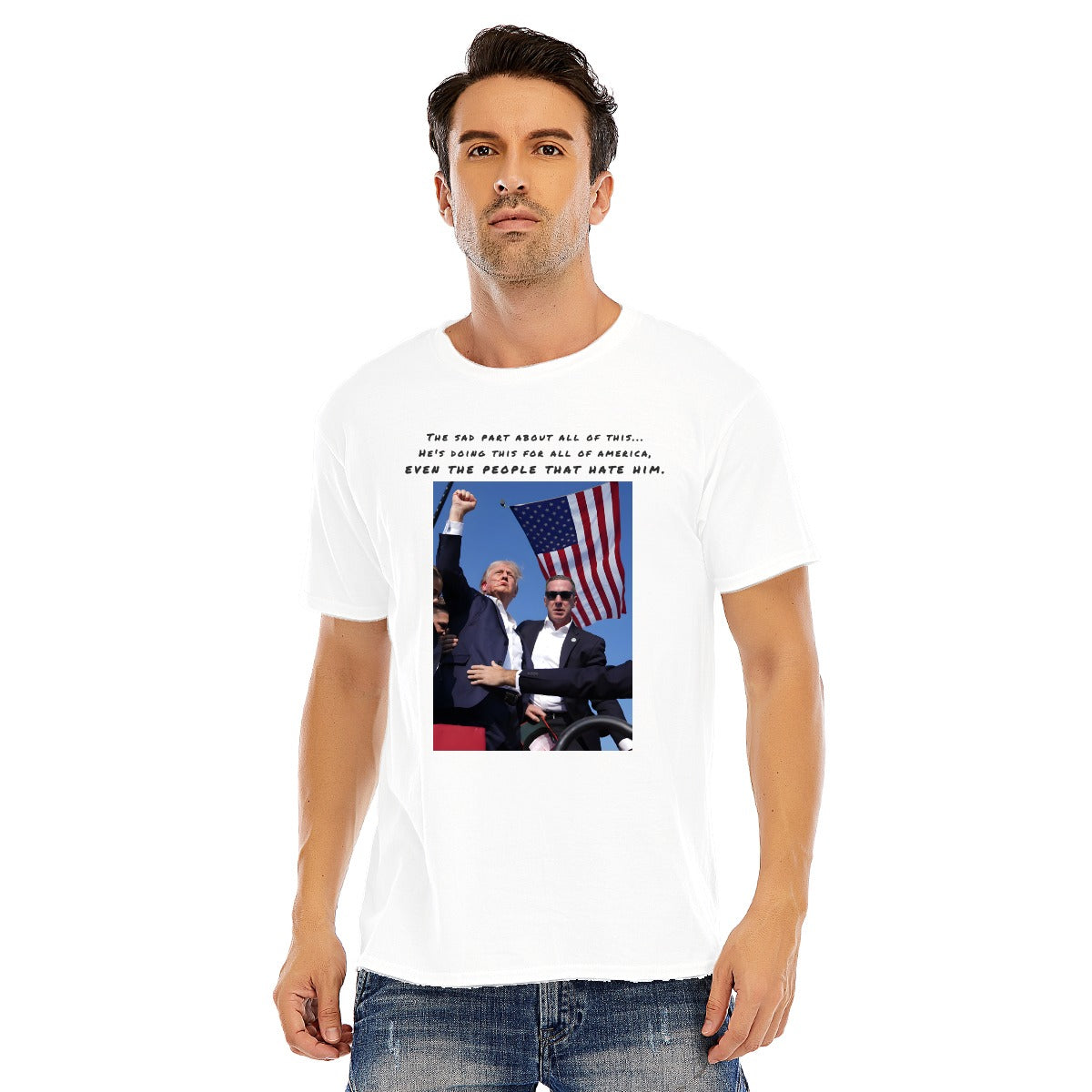 Unisex O-neck Short Sleeve T-shirt | 180GSM Cotton (DTF)