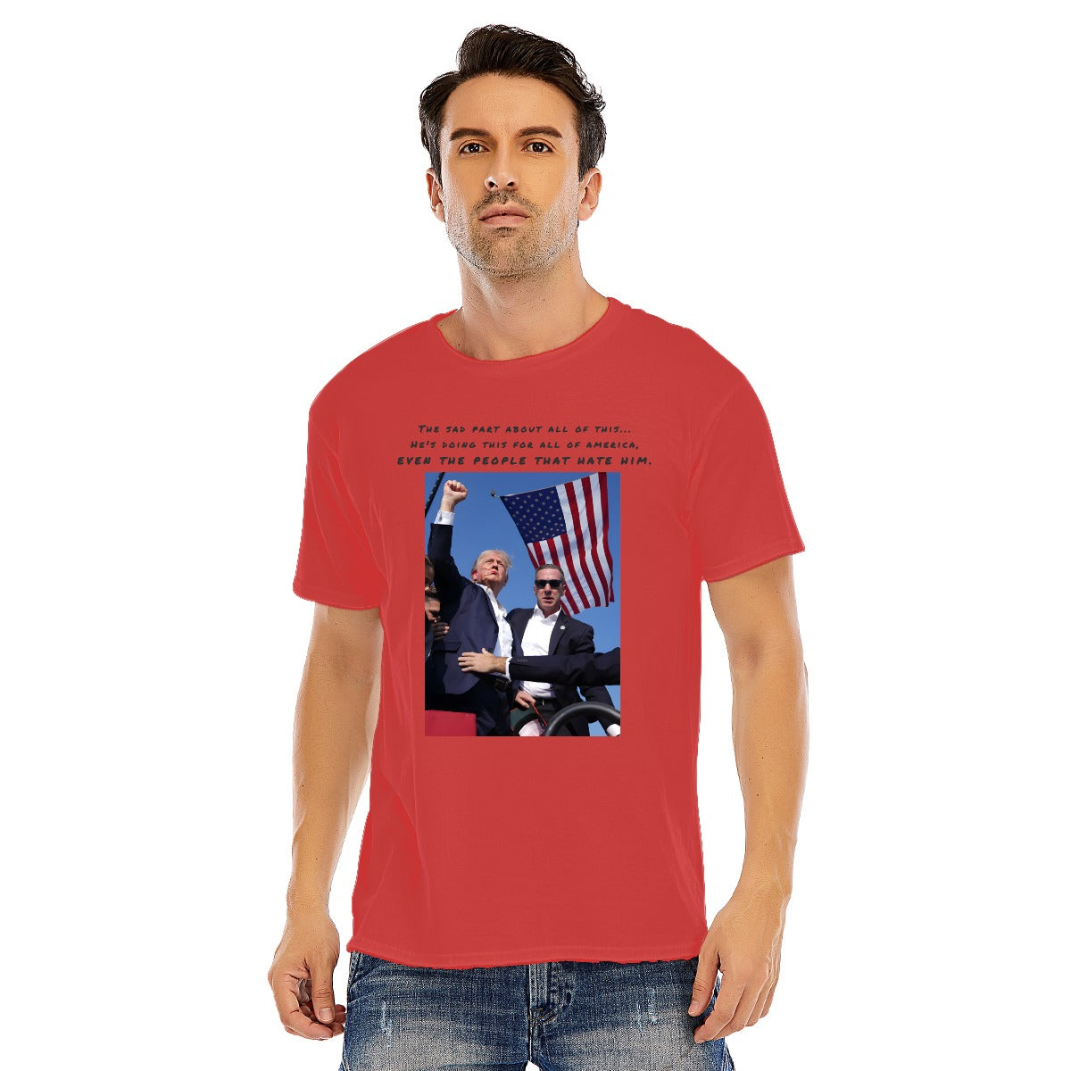 Unisex O-neck Short Sleeve T-shirt | 180GSM Cotton (DTF)