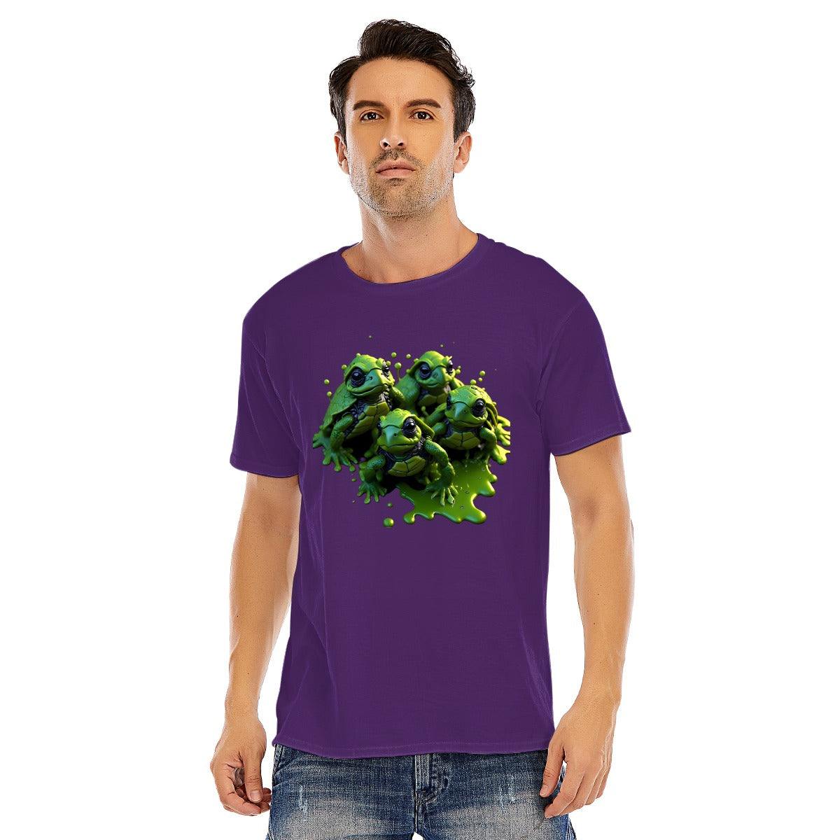 Turtles - Unisex O-neck Short Sleeve T-shirt | 180GSM Cotton (DTF)