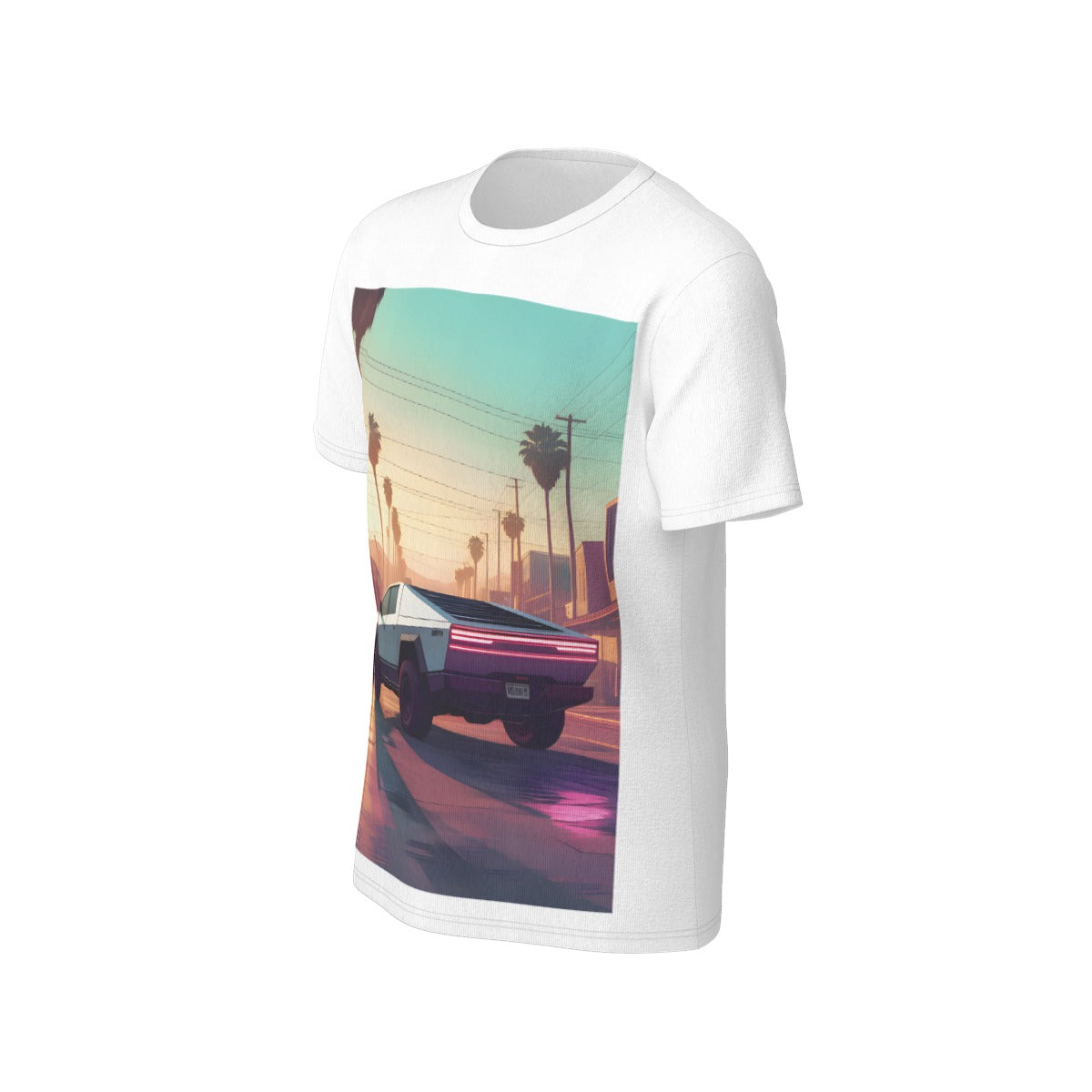 All-Over Print Men's O-Neck T-Shirt | 190GSM Cotton