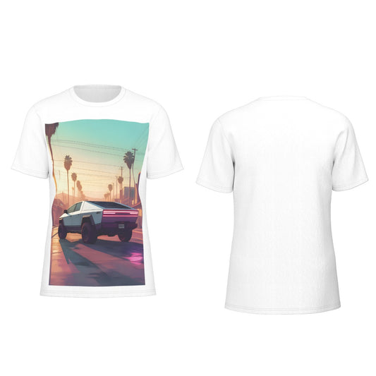All-Over Print Men's O-Neck T-Shirt | 190GSM Cotton