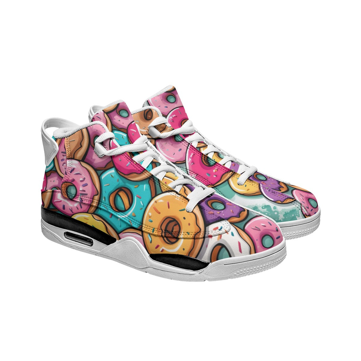Special Edition - "Donuts" Men's Shock Anti-Shock and Non-Slip Basketball Shoes