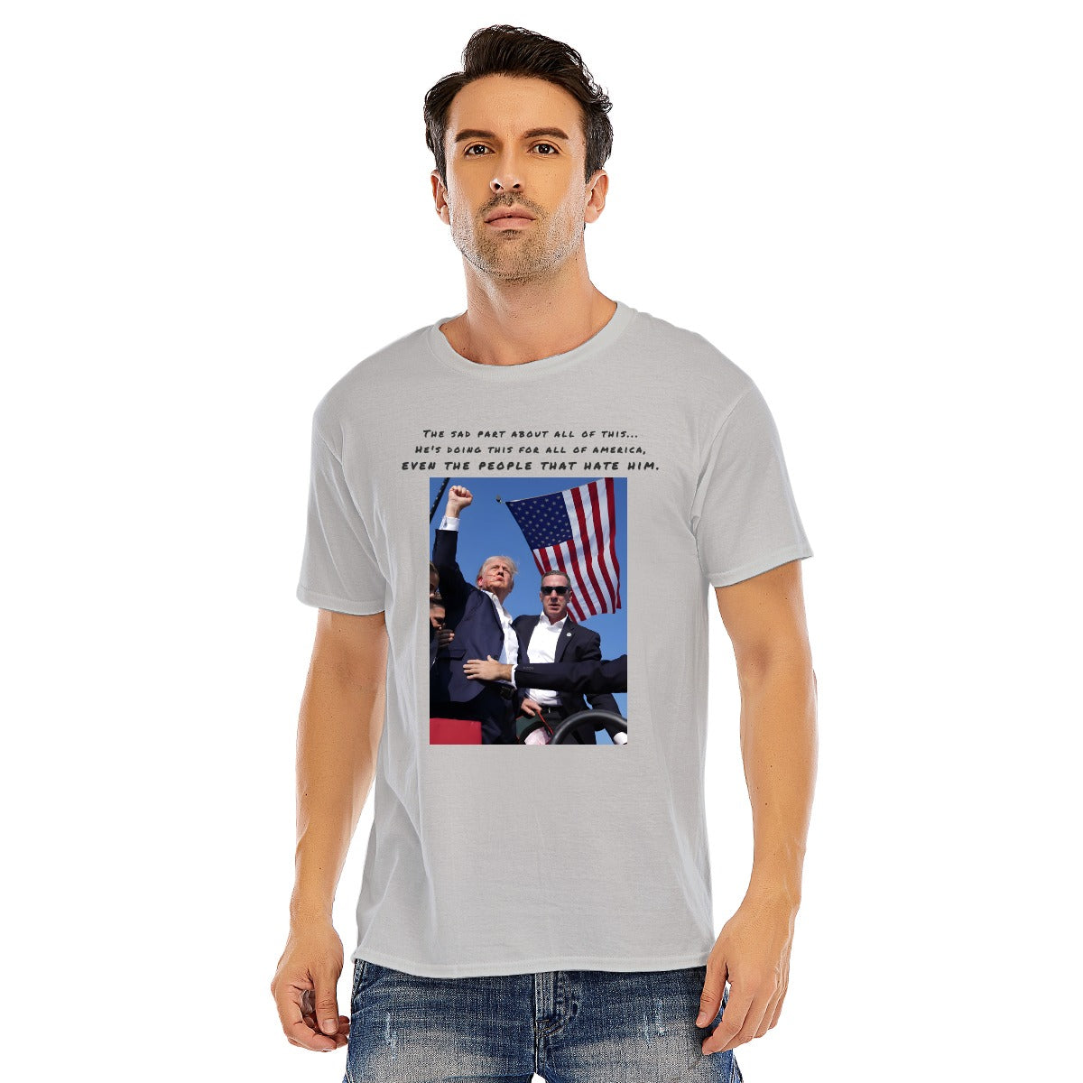 Unisex O-neck Short Sleeve T-shirt | 180GSM Cotton (DTF)