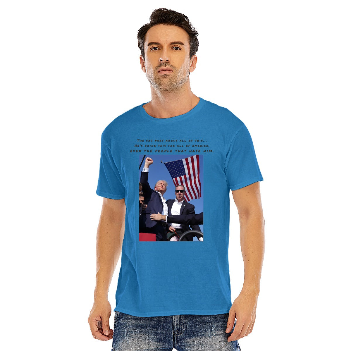 Unisex O-neck Short Sleeve T-shirt | 180GSM Cotton (DTF)